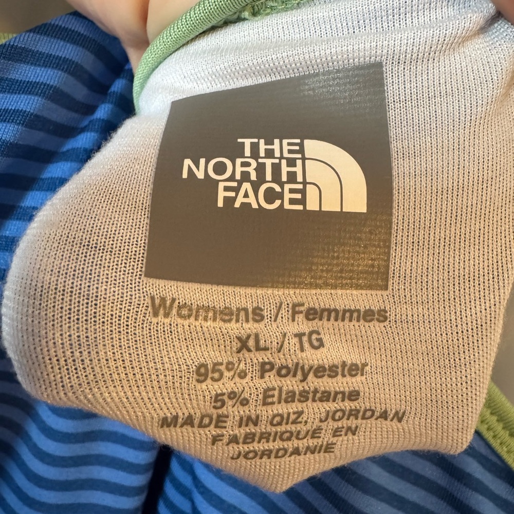 THE NORTH FACE TANK TOP VAPOR WICK w/BUILT IN BRA XLARGE #2 - Picture 6 of 7
